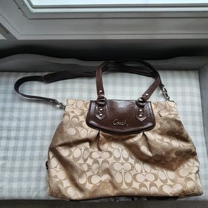 Brown Coach Bag Circa 2012